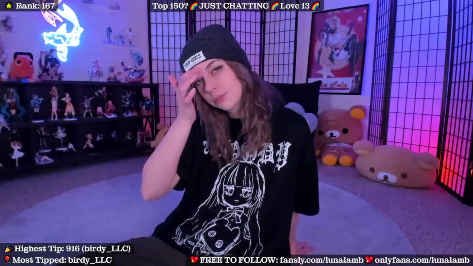 Gallery image thumbnail from LunaLamb's myfreecams stream on, 11/12/2023, 05:06 image 6 of 20