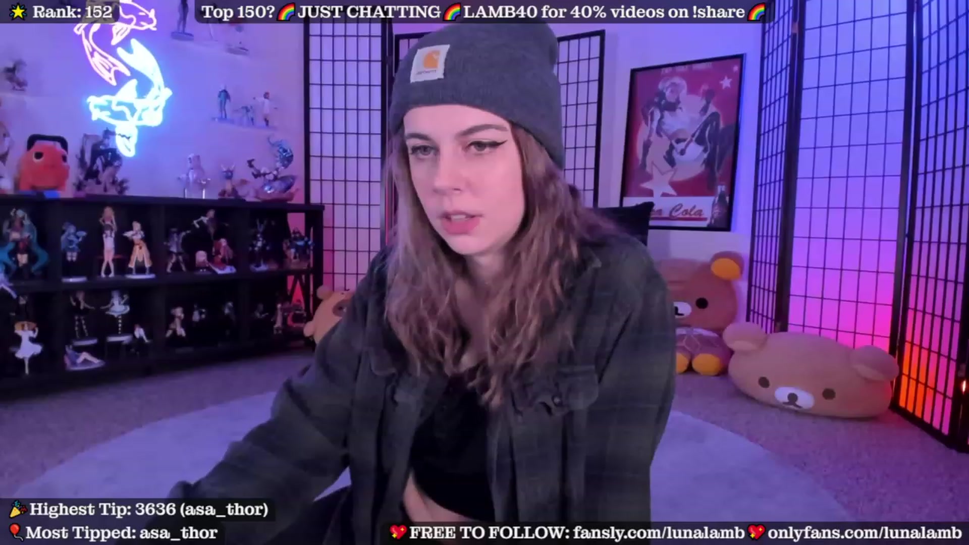 Gallery image thumbnail from LunaLamb's myfreecams stream on, 11/14/2023, 04:47 image 16 of 20