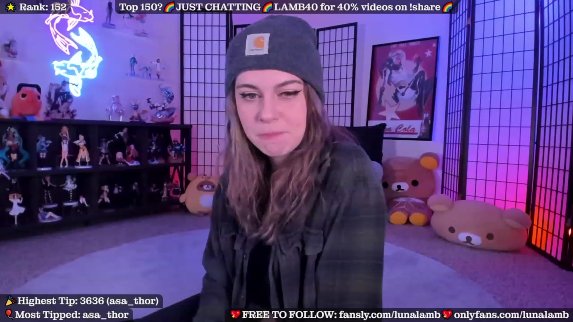 Gallery image thumbnail from LunaLamb's myfreecams stream on, 11/14/2023, 04:47 image 9 of 20