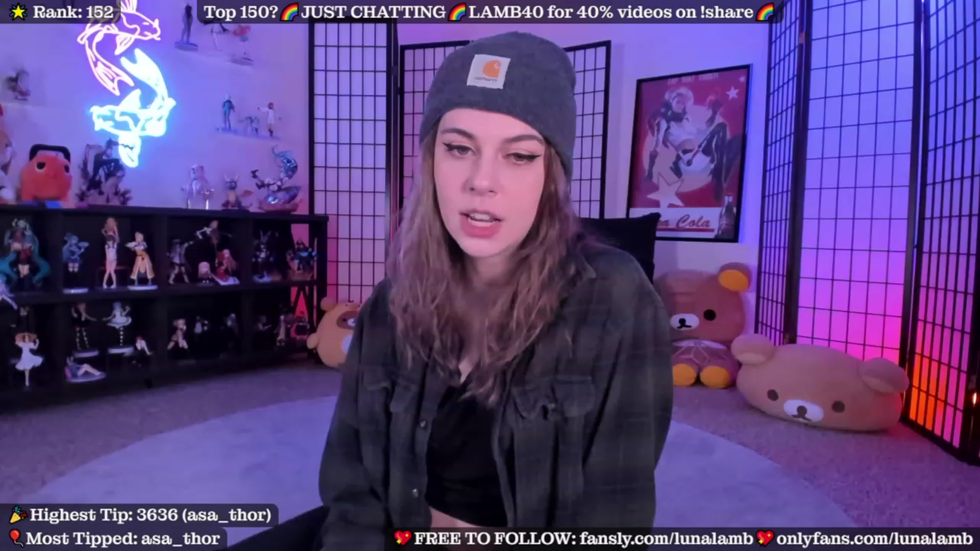 Gallery image thumbnail from LunaLamb's myfreecams stream on, 11/14/2023, 04:47 image 7 of 20