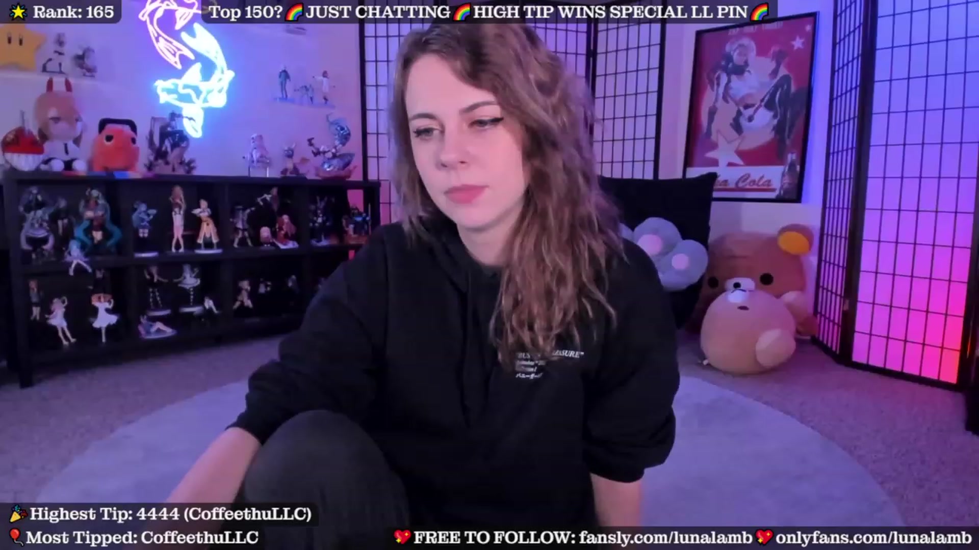 Gallery image thumbnail from LunaLamb's myfreecams stream on, 11/18/2023, 05:49 image 10 of 20