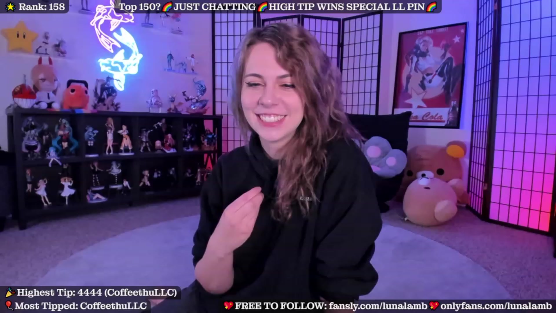Gallery image thumbnail from LunaLamb's myfreecams stream on, 11/18/2023, 05:49 image 20 of 20