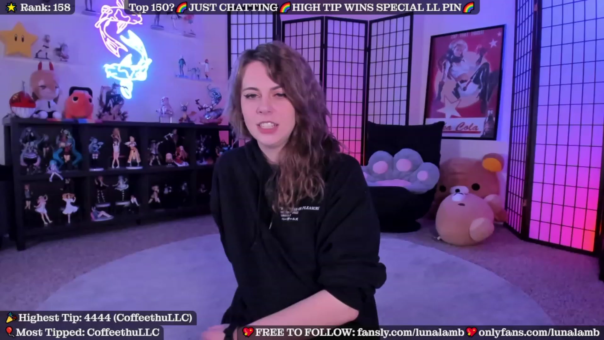 Gallery image thumbnail from LunaLamb's myfreecams stream on, 11/18/2023, 05:49 image 13 of 20