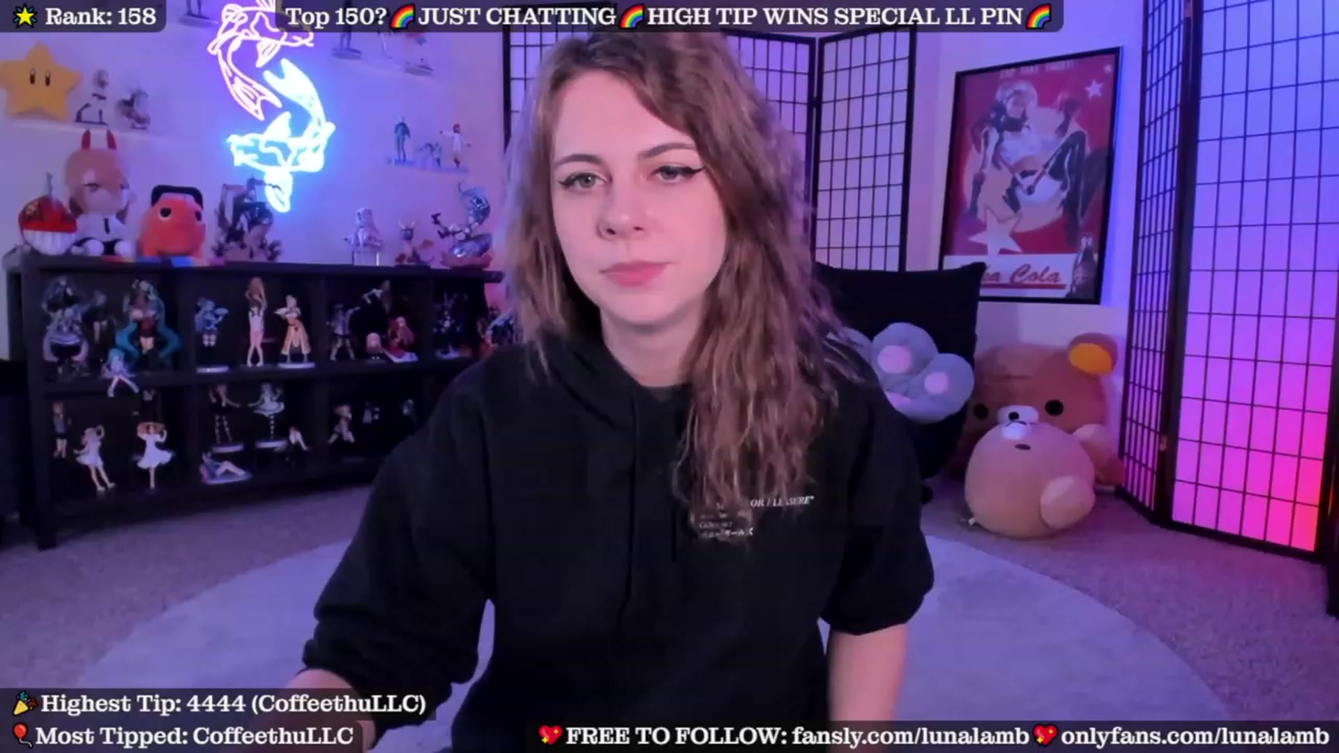 Gallery image thumbnail from LunaLamb's myfreecams stream on, 11/18/2023, 05:49 image 14 of 20