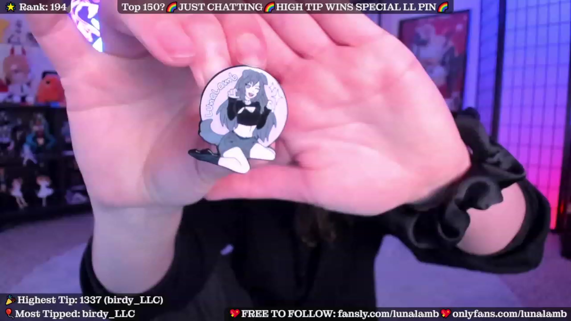 Gallery image thumbnail from LunaLamb's myfreecams stream on, 11/18/2023, 05:49 image 5 of 20