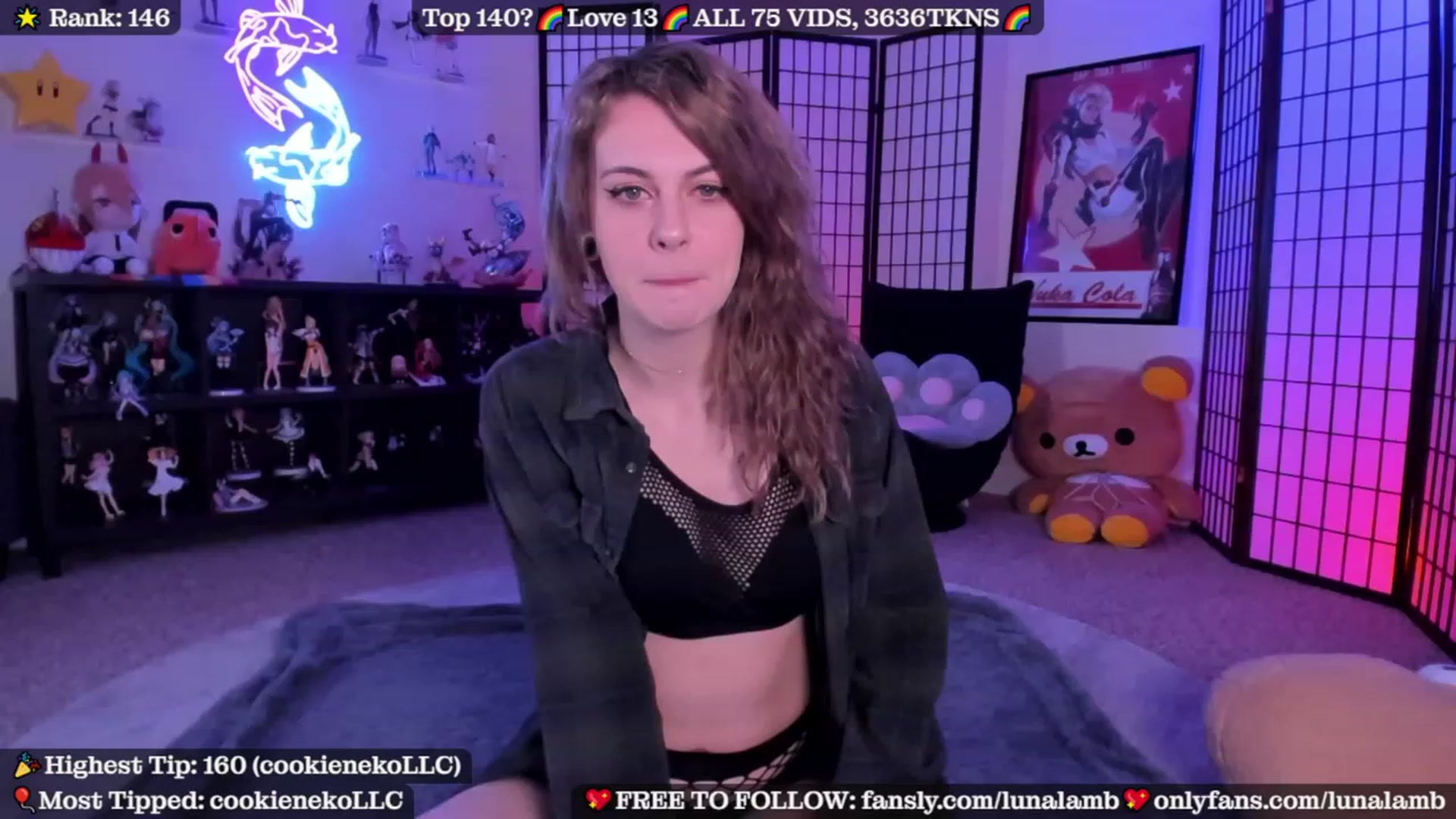 Gallery image thumbnail from LunaLamb's myfreecams stream on, 11/23/2023, 04:00 image 5 of 20