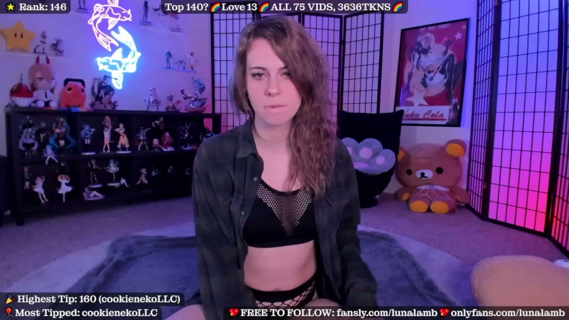 Gallery image thumbnail from LunaLamb's myfreecams stream on, 11/23/2023, 04:00 image 1 of 20