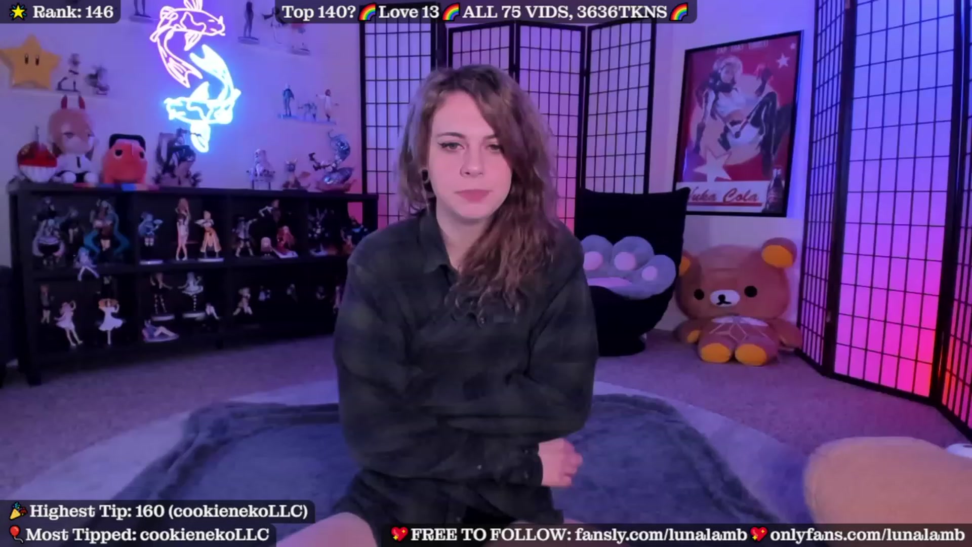 Gallery image thumbnail from LunaLamb's myfreecams stream on, 11/23/2023, 04:00 image 4 of 20