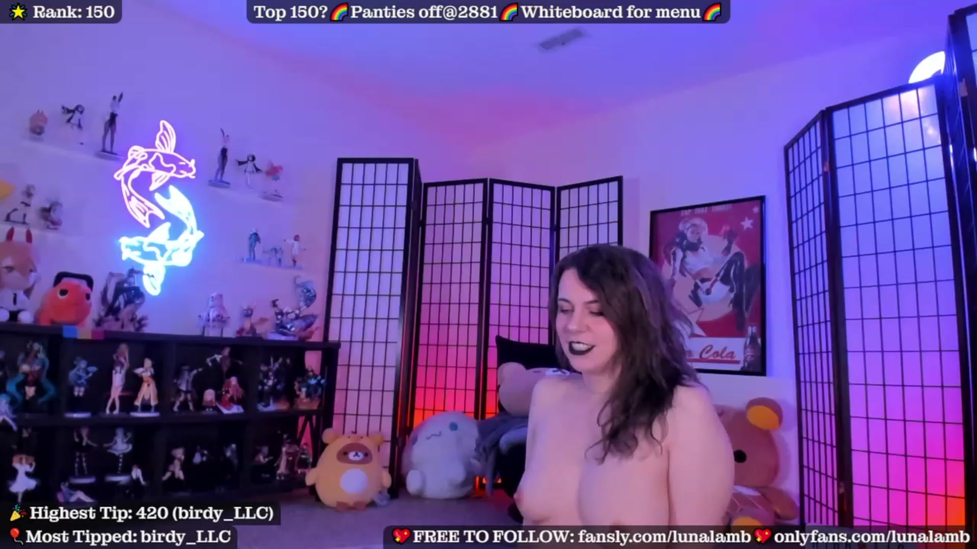 Gallery image thumbnail from LunaLamb's myfreecams stream on, 12/03/2023, 04:42 image 8 of 20