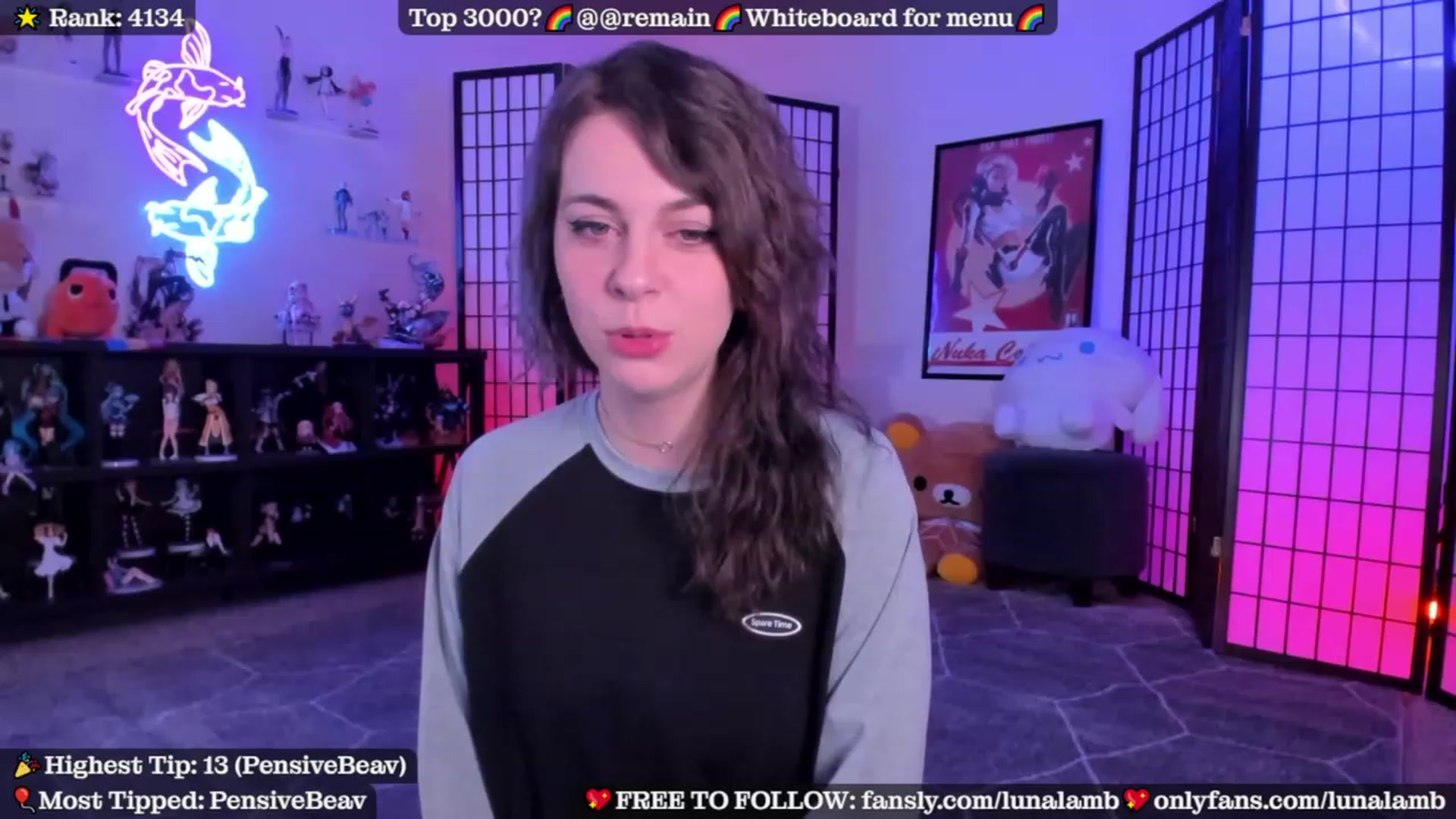 Gallery image thumbnail from LunaLamb's myfreecams stream on, 01/15/2024, 02:15 image 1 of 20
