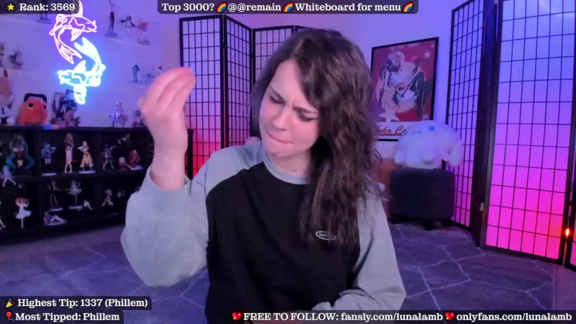 Gallery image thumbnail from LunaLamb's myfreecams stream on, 01/15/2024, 02:15 image 4 of 20