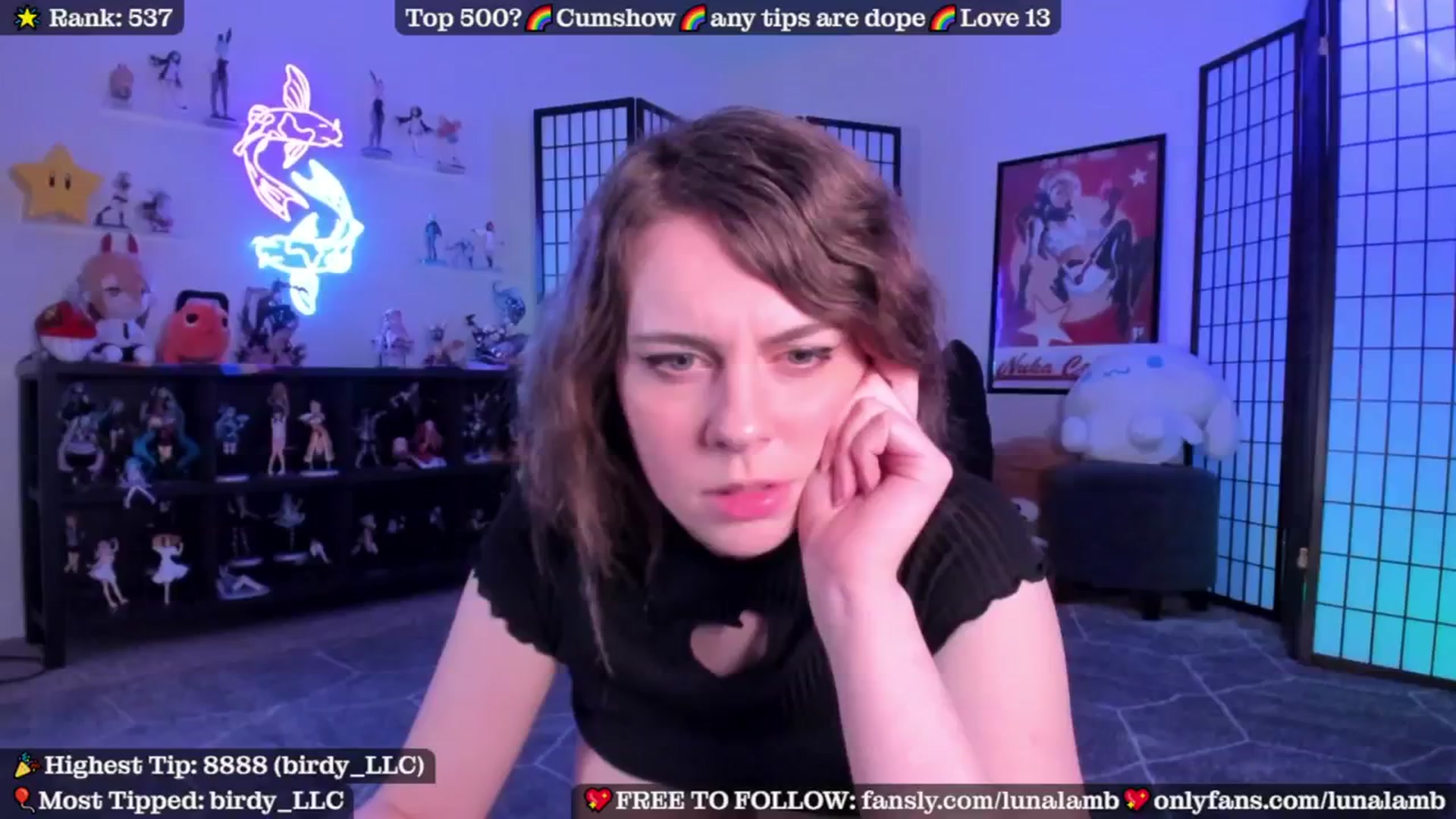 Gallery image thumbnail from LunaLamb's myfreecams stream on, 02/01/2024, 05:47 image 14 of 20
