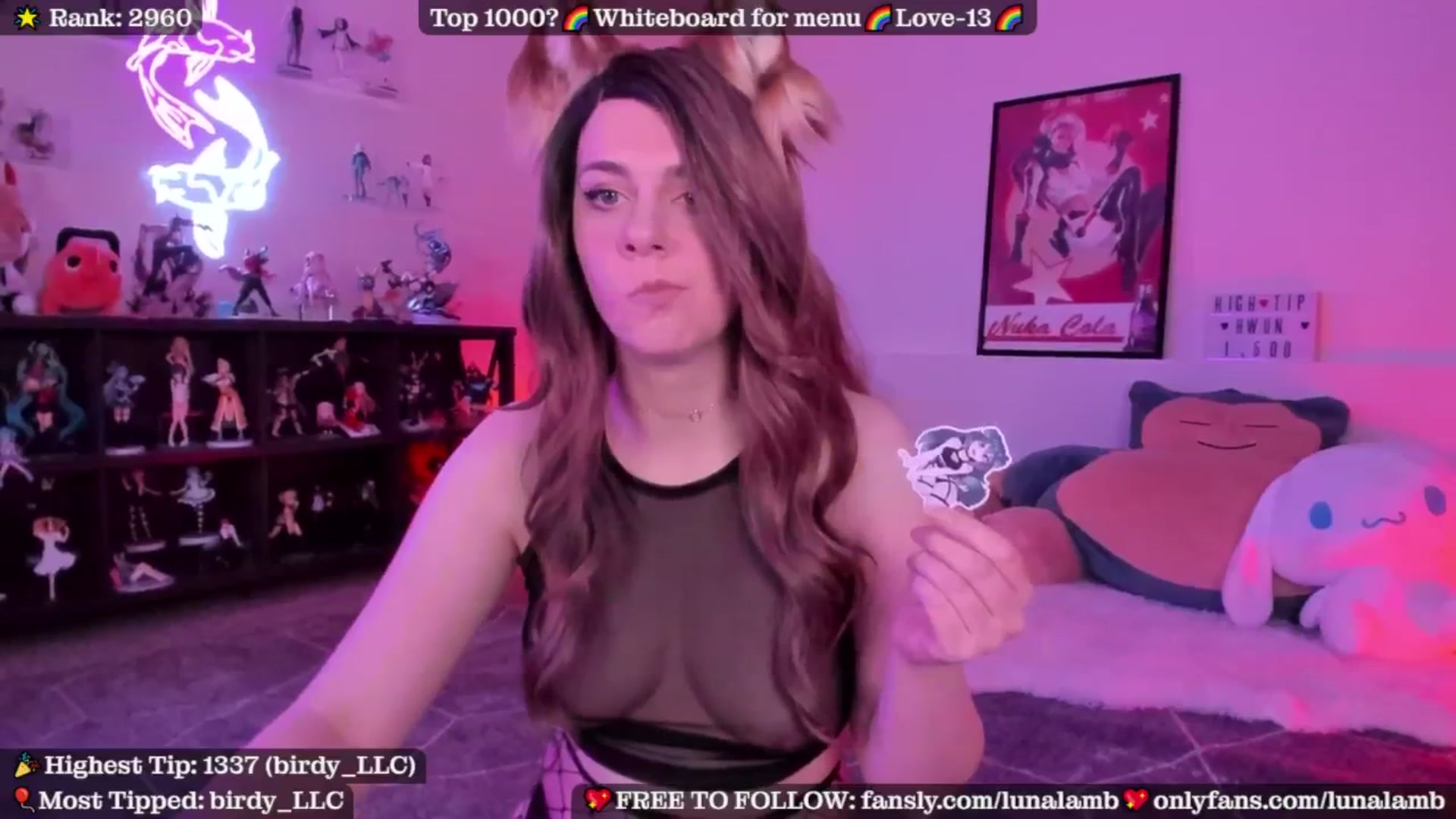 Gallery image thumbnail from LunaLamb's myfreecams stream on, 05/11/2024, 03:32 image 20 of 20