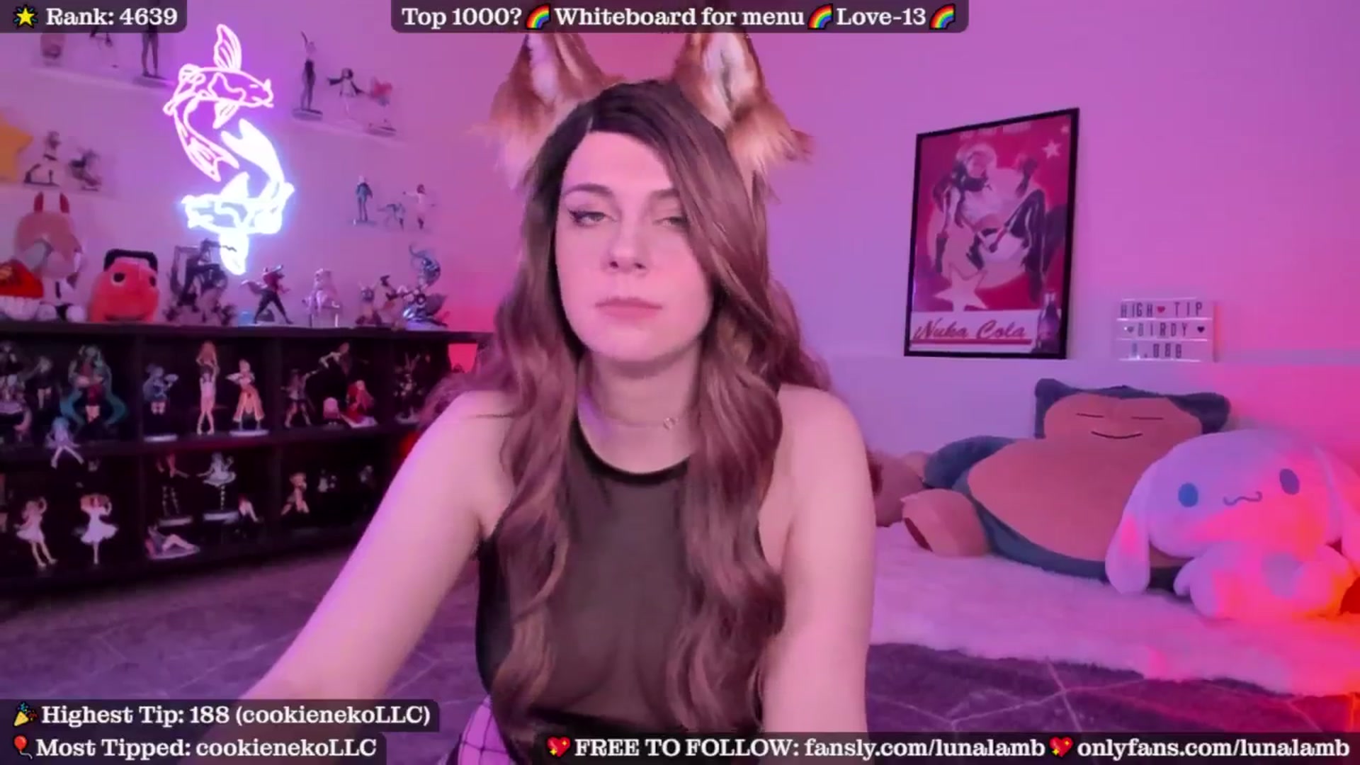Gallery image thumbnail from LunaLamb's myfreecams stream on, 05/11/2024, 03:32 image 9 of 20