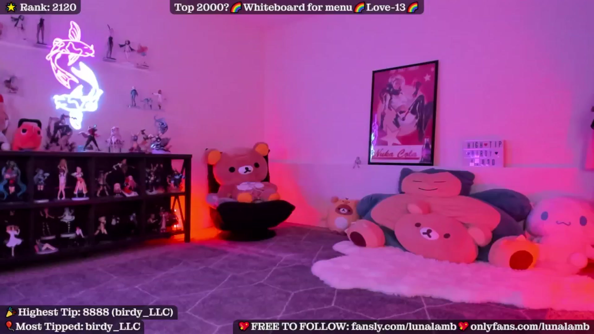 Gallery image thumbnail from LunaLamb's myfreecams stream on, 06/01/2024, 03:25 image 12 of 20