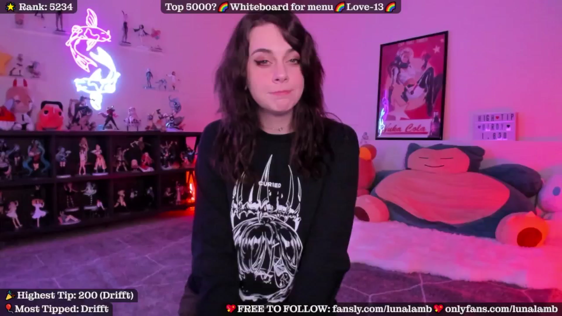 Gallery image thumbnail from LunaLamb's myfreecams stream on, 06/05/2024, 03:55 image 2 of 20