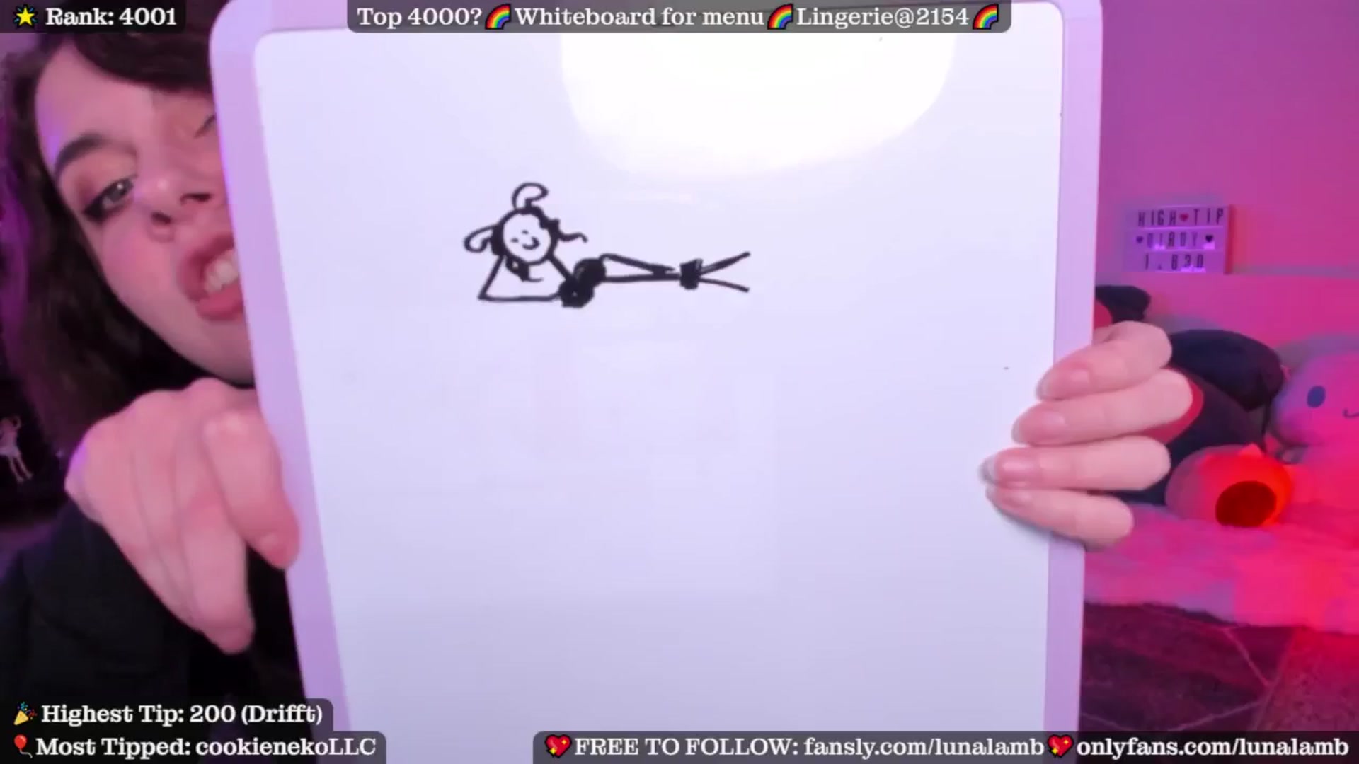 Gallery image thumbnail from LunaLamb's myfreecams stream on, 06/05/2024, 03:55 image 5 of 20