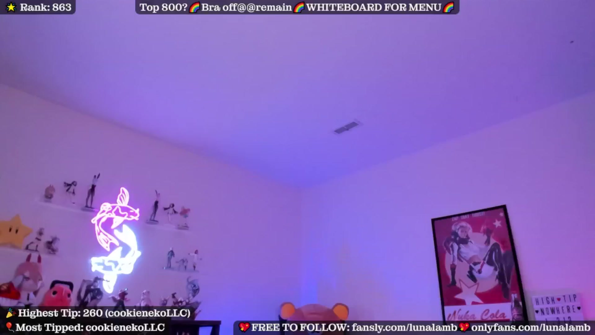Gallery image thumbnail from LunaLamb's myfreecams stream on, 08/15/2024, 03:28 image 13 of 20