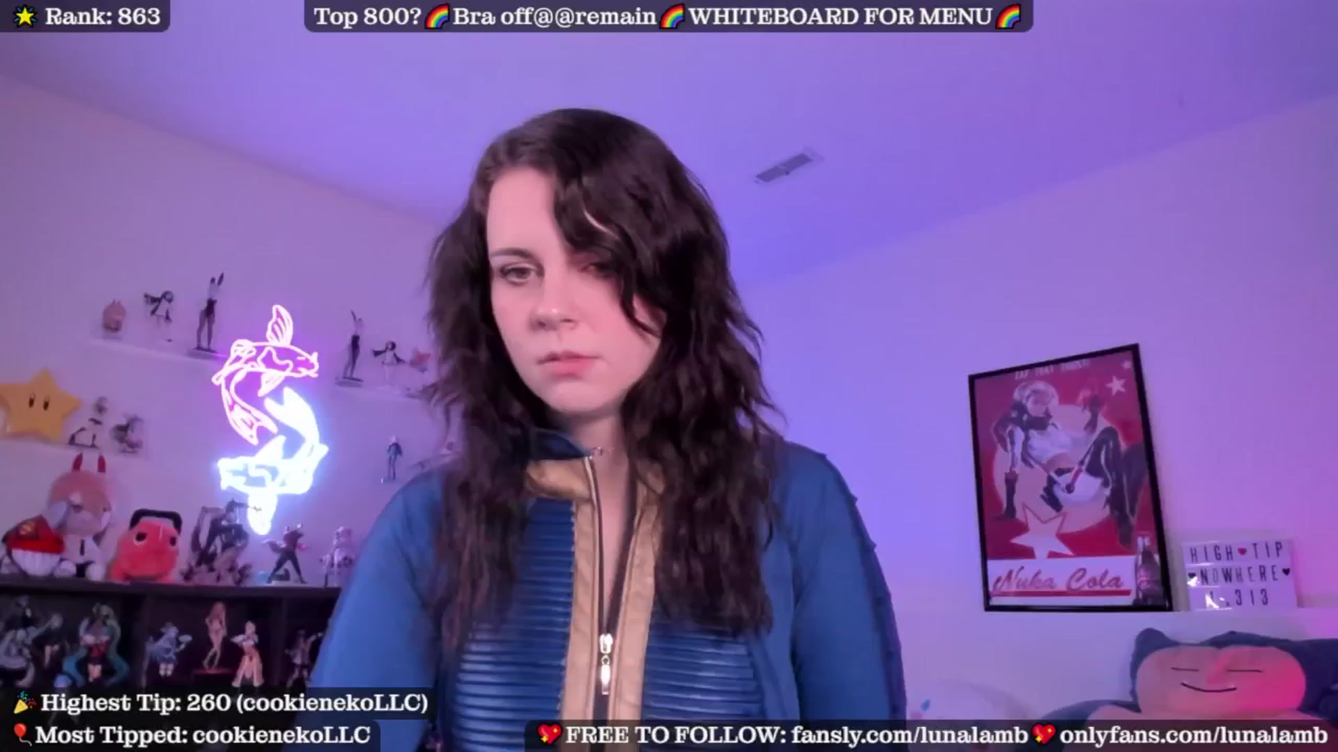 Gallery image thumbnail from LunaLamb's myfreecams stream on, 08/15/2024, 03:28 image 14 of 20
