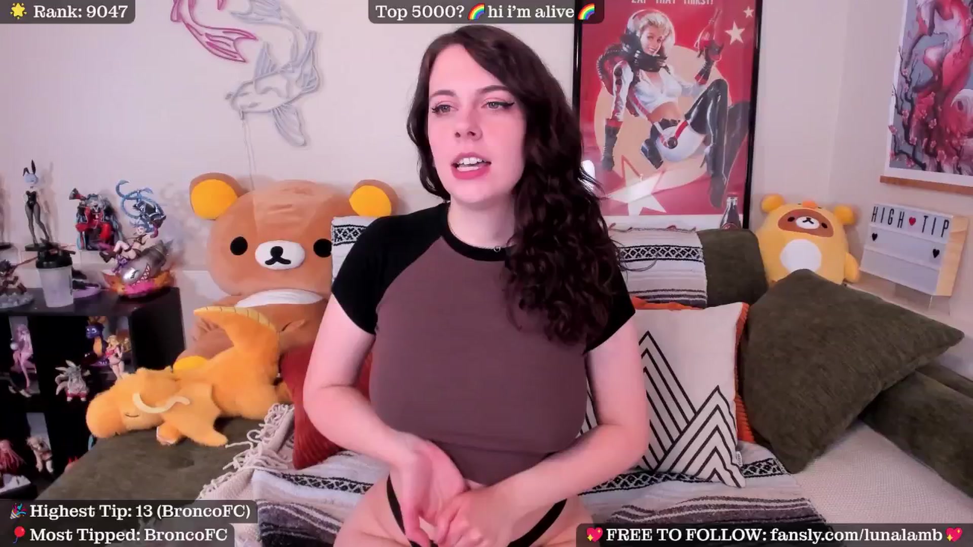 Gallery image thumbnail from LunaLamb's myfreecams stream on, 07/22/2025, 04:08 image 1 of 20