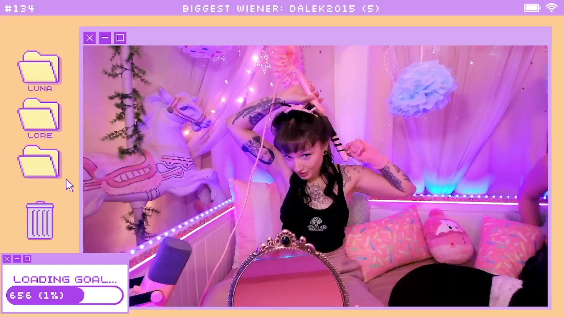 Gallery image thumbnail from LunaLore's myfreecams stream on, 10/18/2025, 23:37 image 5 of 20