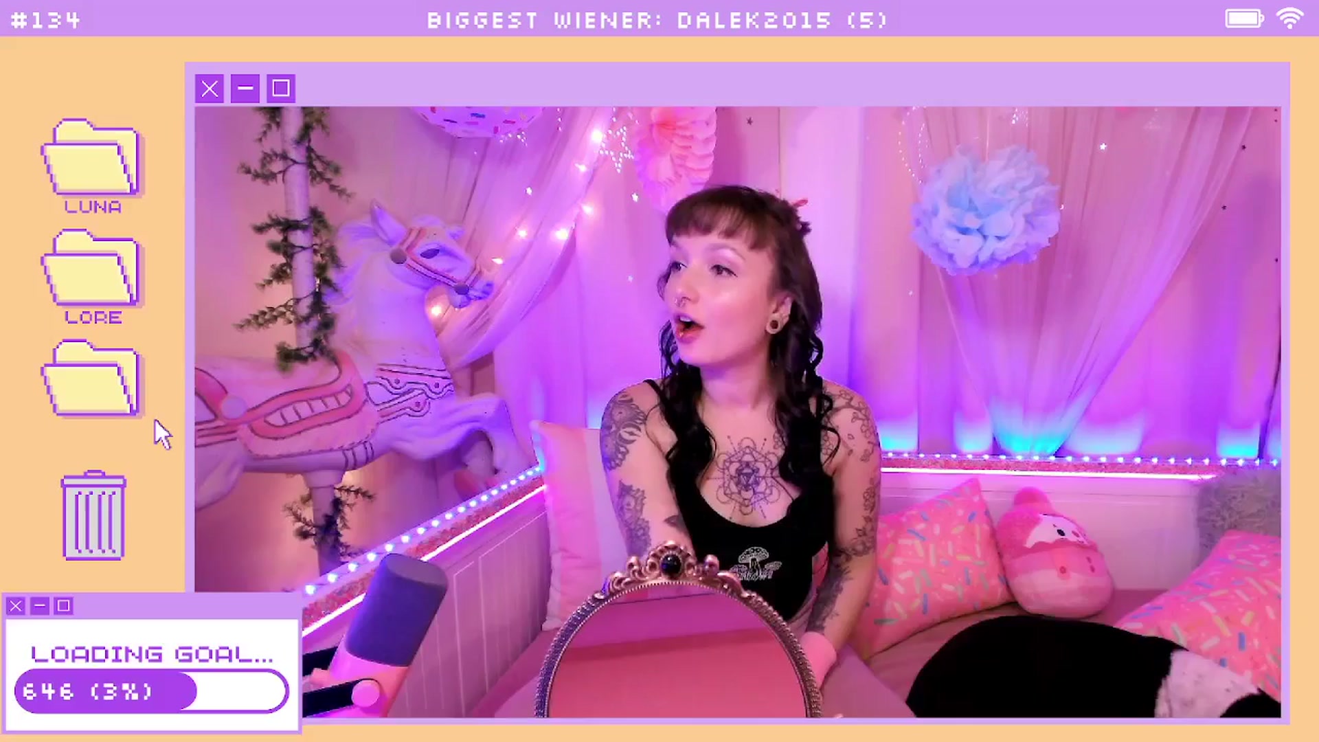 Gallery image thumbnail from LunaLore's myfreecams stream on, 10/18/2025, 23:37 image 7 of 20