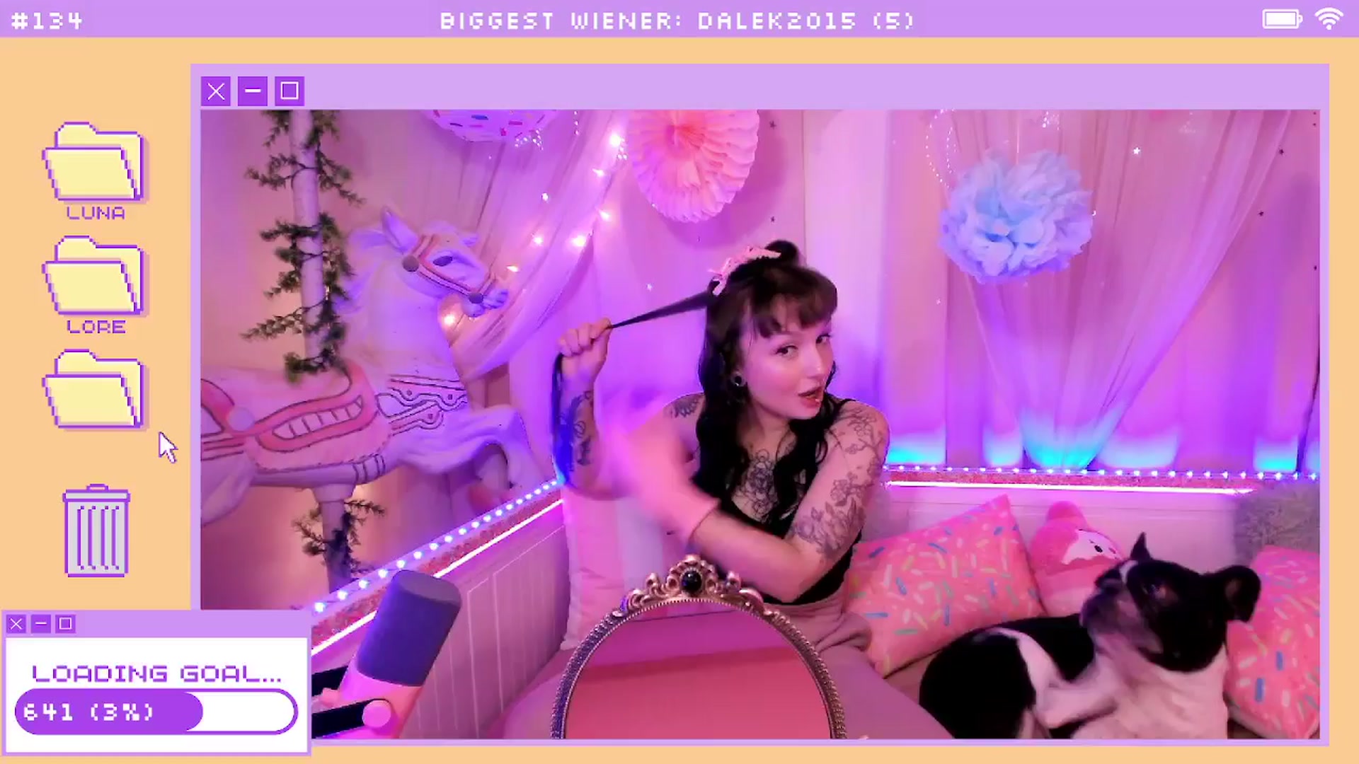 Gallery image thumbnail from LunaLore's myfreecams stream on, 10/18/2025, 23:37 image 8 of 20