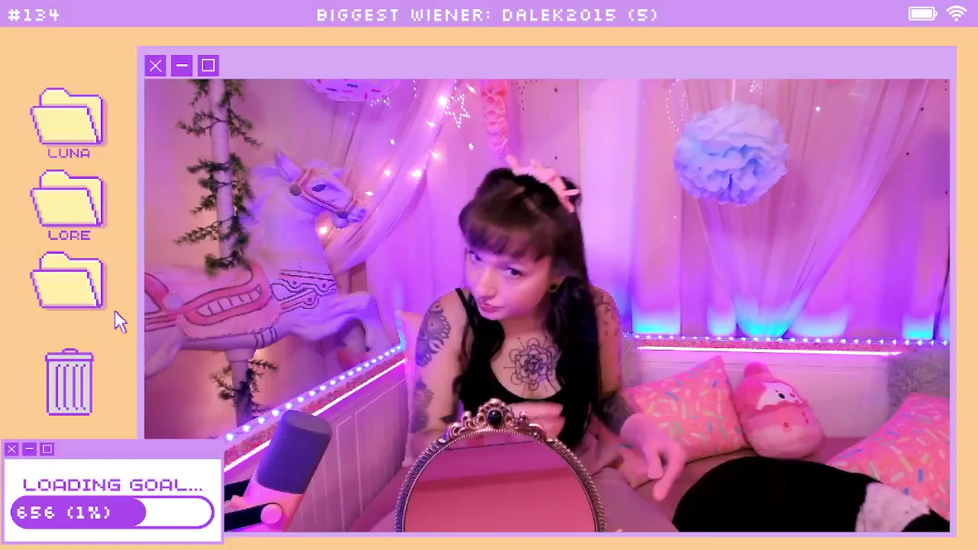 Gallery image thumbnail from LunaLore's myfreecams stream on, 10/18/2025, 23:37 image 6 of 20