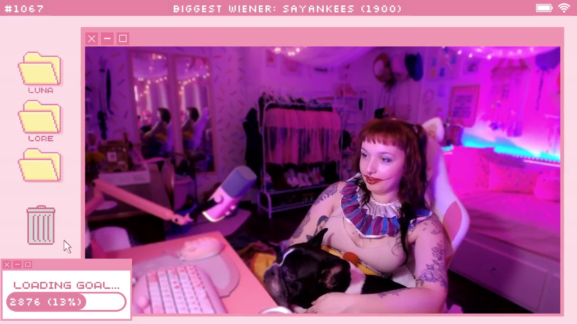 Gallery image thumbnail from LunaLore's myfreecams stream on, 03/29/2026, 04:08 image 20 of 20