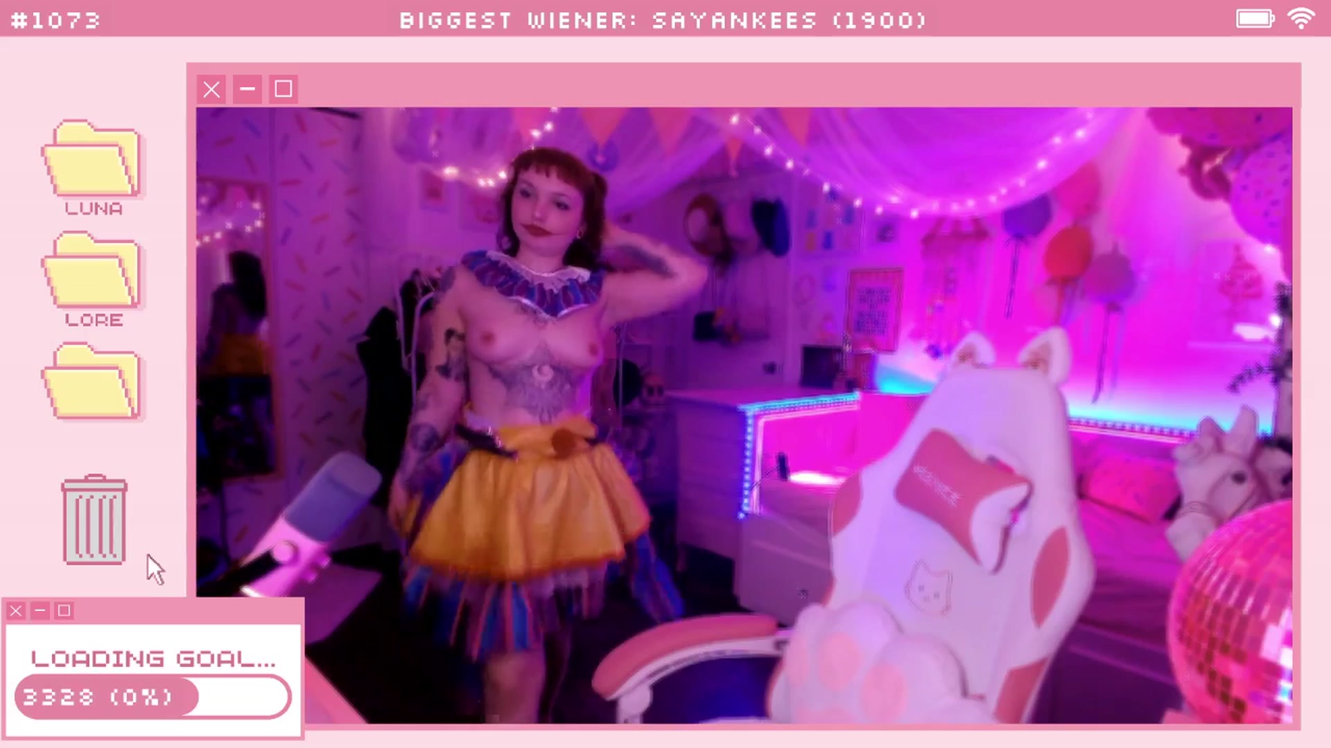 Gallery image thumbnail from LunaLore's myfreecams stream on, 03/29/2026, 04:08 image 15 of 20