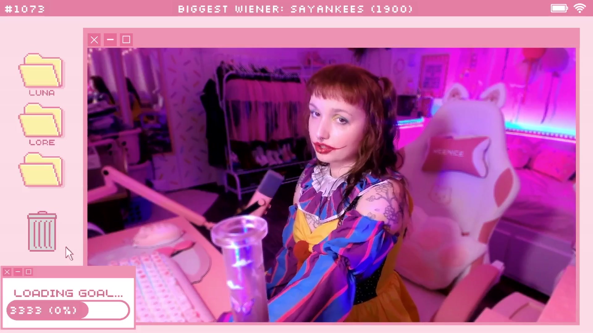 Gallery image thumbnail from LunaLore's myfreecams stream on, 03/29/2026, 04:08 image 13 of 20