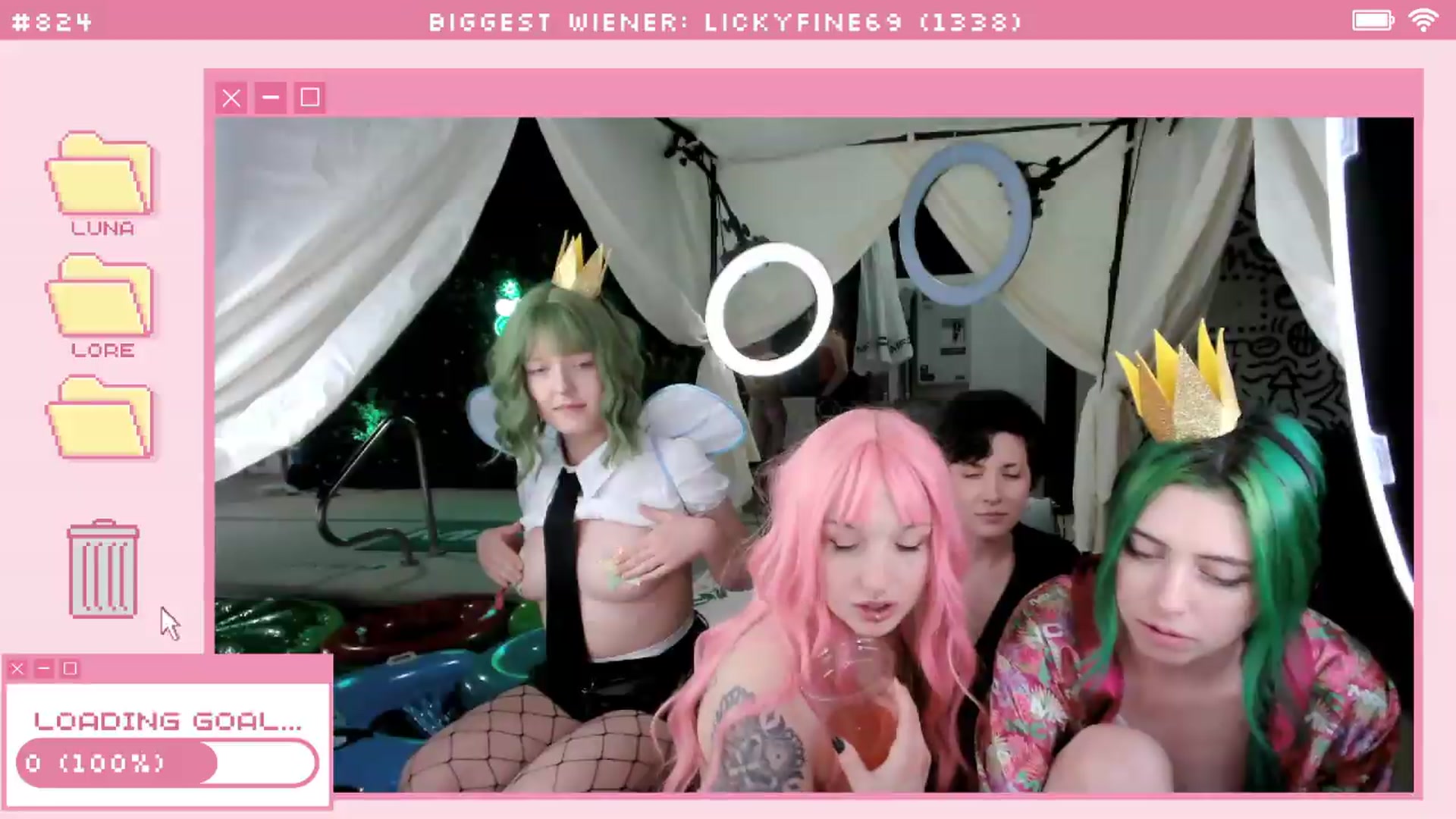 Gallery image thumbnail from LunaLore's myfreecams stream on, 05/19/2026, 07:20 image 17 of 20