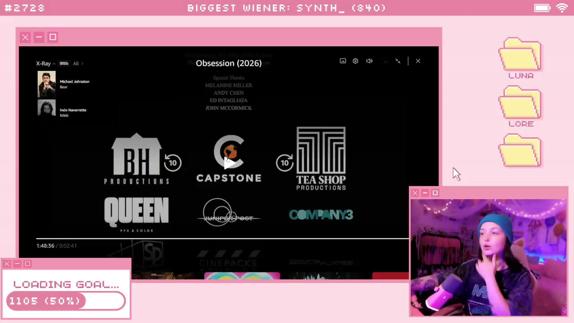 Gallery image thumbnail from LunaLore's myfreecams stream on, 08/04/2026, 05:54 image 14 of 20