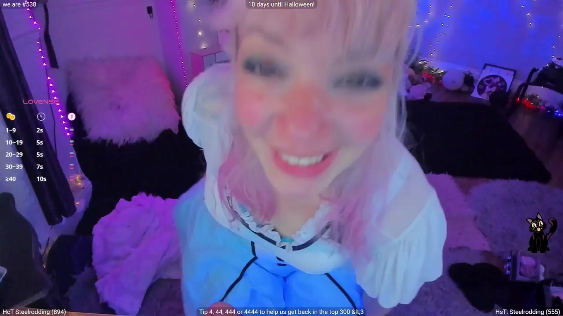 Gallery image thumbnail from LunaWolfie's myfreecams stream on, 10/24/2025, 19:16 image 1 of 20