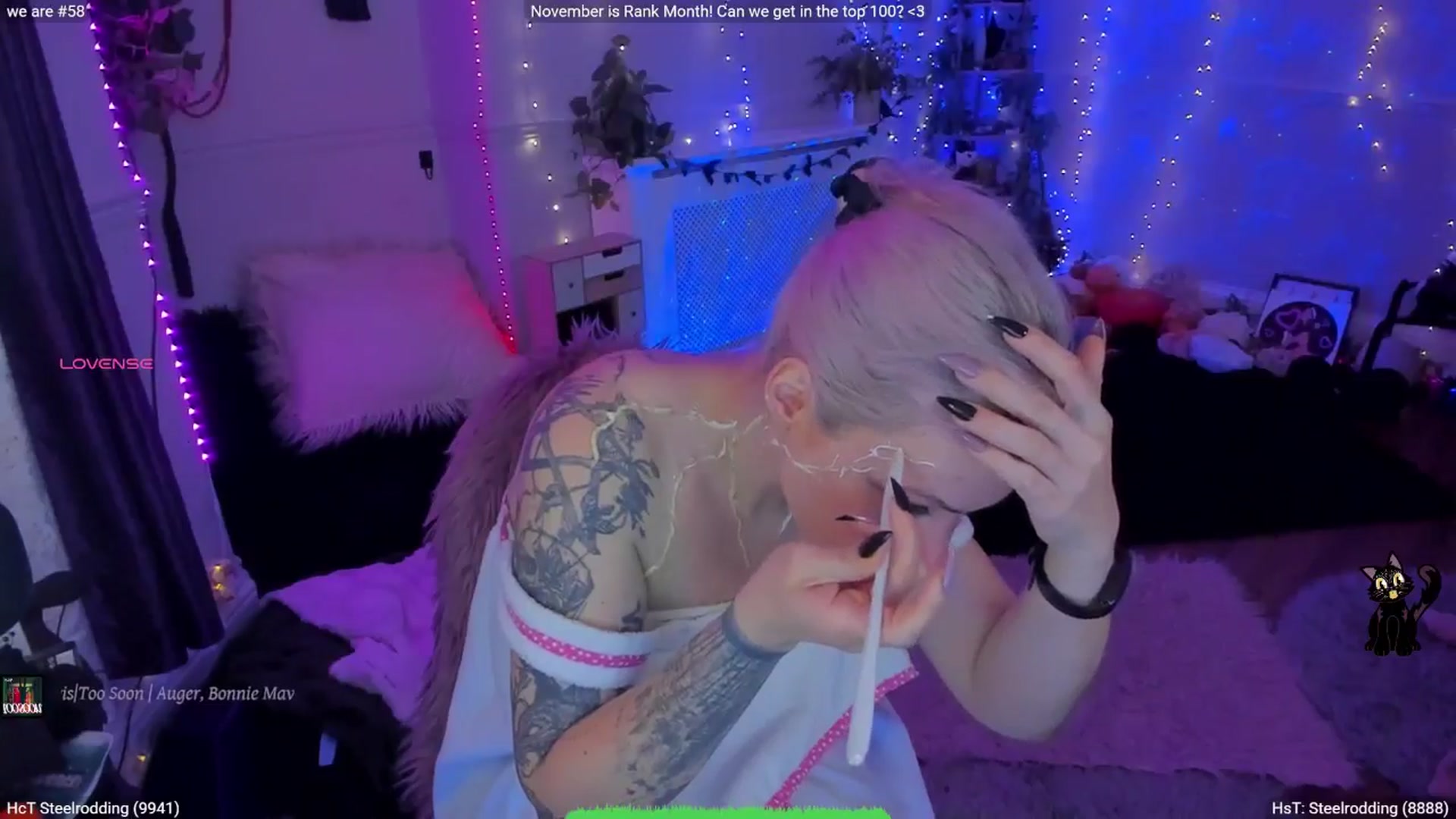 Gallery image thumbnail from LunaWolfie's myfreecams stream on, 11/01/2025, 19:37 image 8 of 20