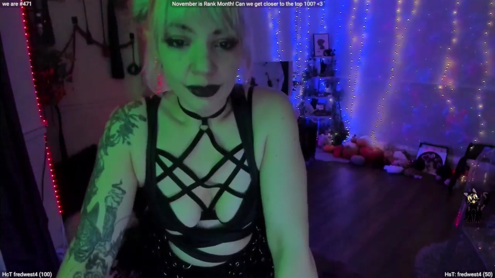 Gallery image thumbnail from LunaWolfie's myfreecams stream on, 11/30/2025, 23:38 image 3 of 20