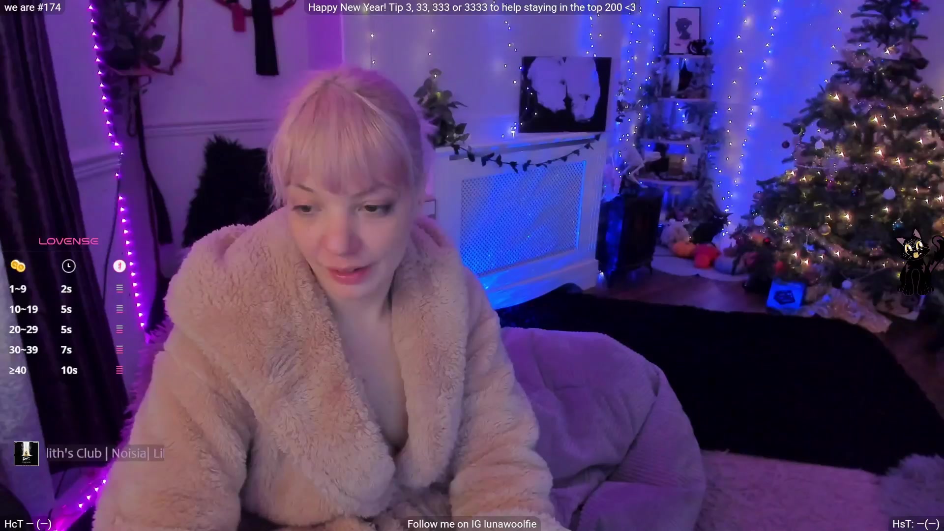 Gallery image thumbnail from LunaWolfie's myfreecams stream on, 01/03/2026, 19:20 image 7 of 20