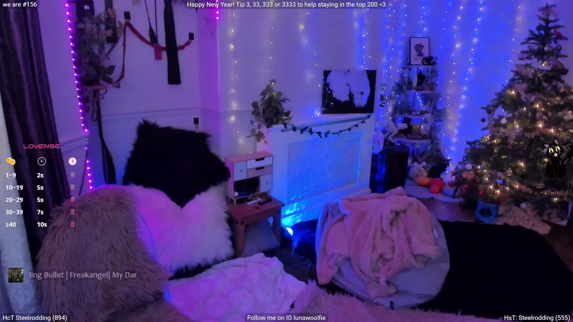 Gallery image thumbnail from LunaWolfie's myfreecams stream on, 01/03/2026, 21:33 image 5 of 20