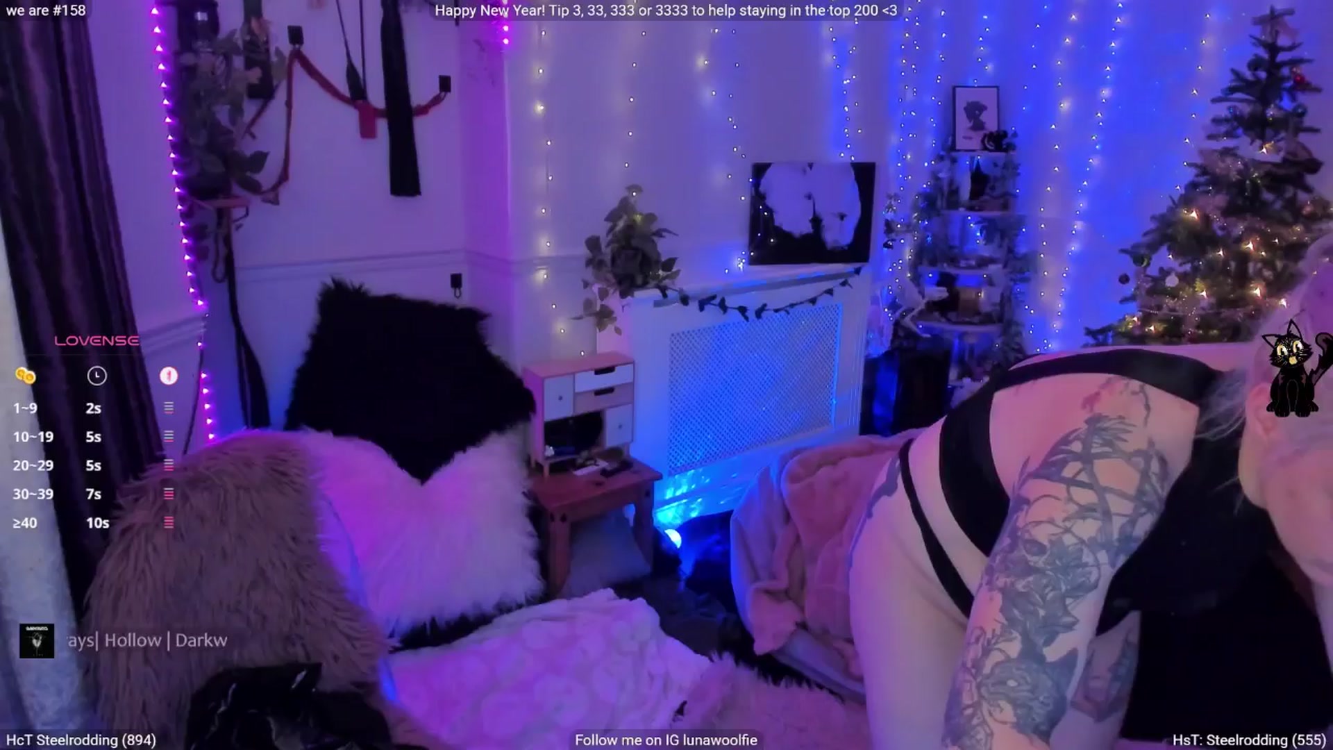 Gallery image thumbnail from LunaWolfie's myfreecams stream on, 01/03/2026, 21:33 image 7 of 20