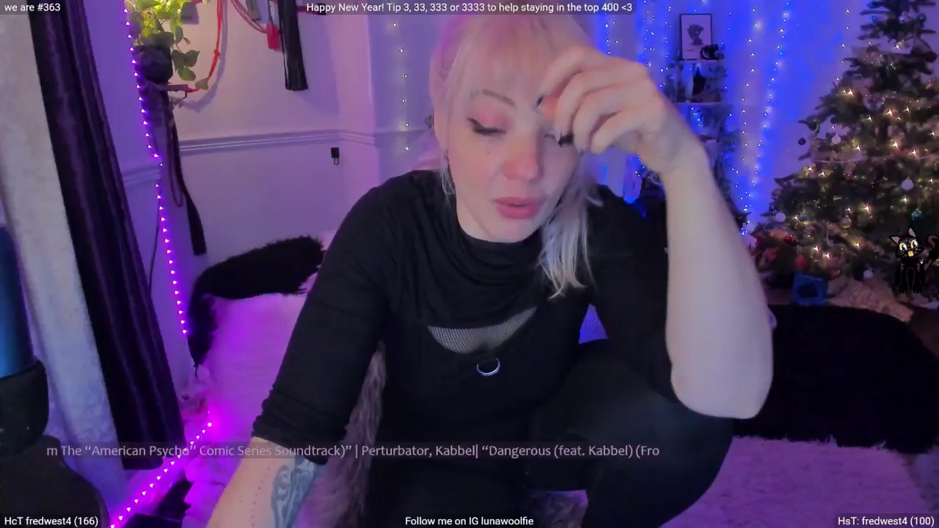 Gallery image thumbnail from LunaWolfie's myfreecams stream on, 01/06/2026, 20:10 image 1 of 20