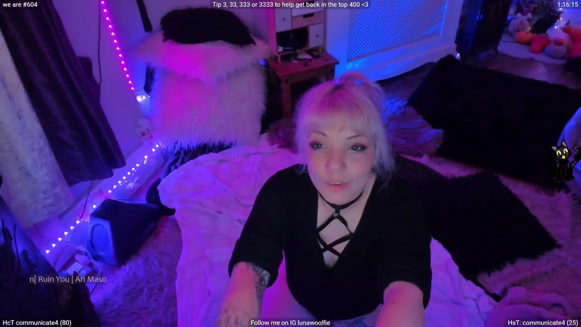 Gallery image thumbnail from LunaWolfie's myfreecams stream on, 01/16/2026, 19:55 image 8 of 20