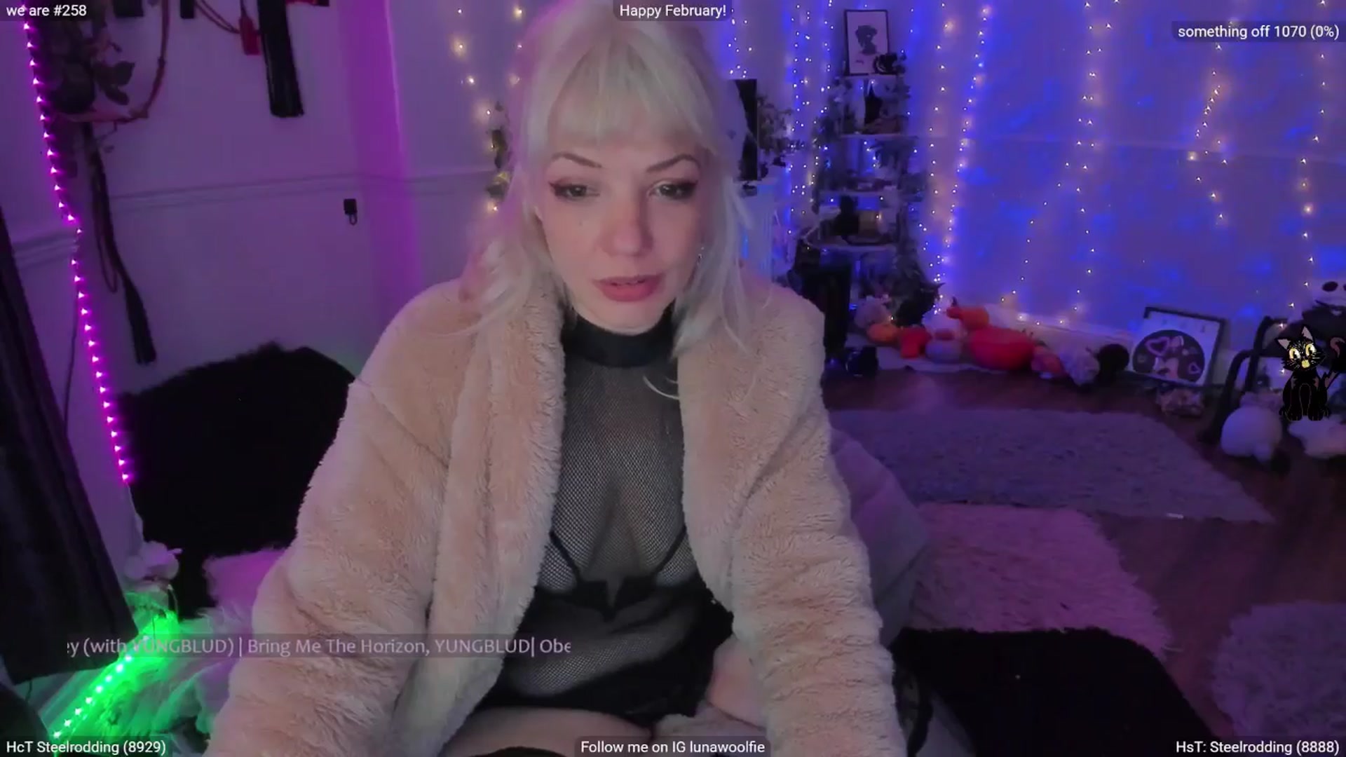 Gallery image thumbnail from LunaWolfie's myfreecams stream on, 02/02/2026, 20:16 image 12 of 20