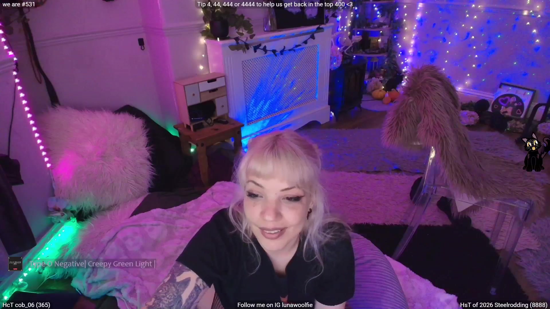 Gallery image thumbnail from LunaWolfie's myfreecams stream on, 02/12/2026, 19:31 image 10 of 20