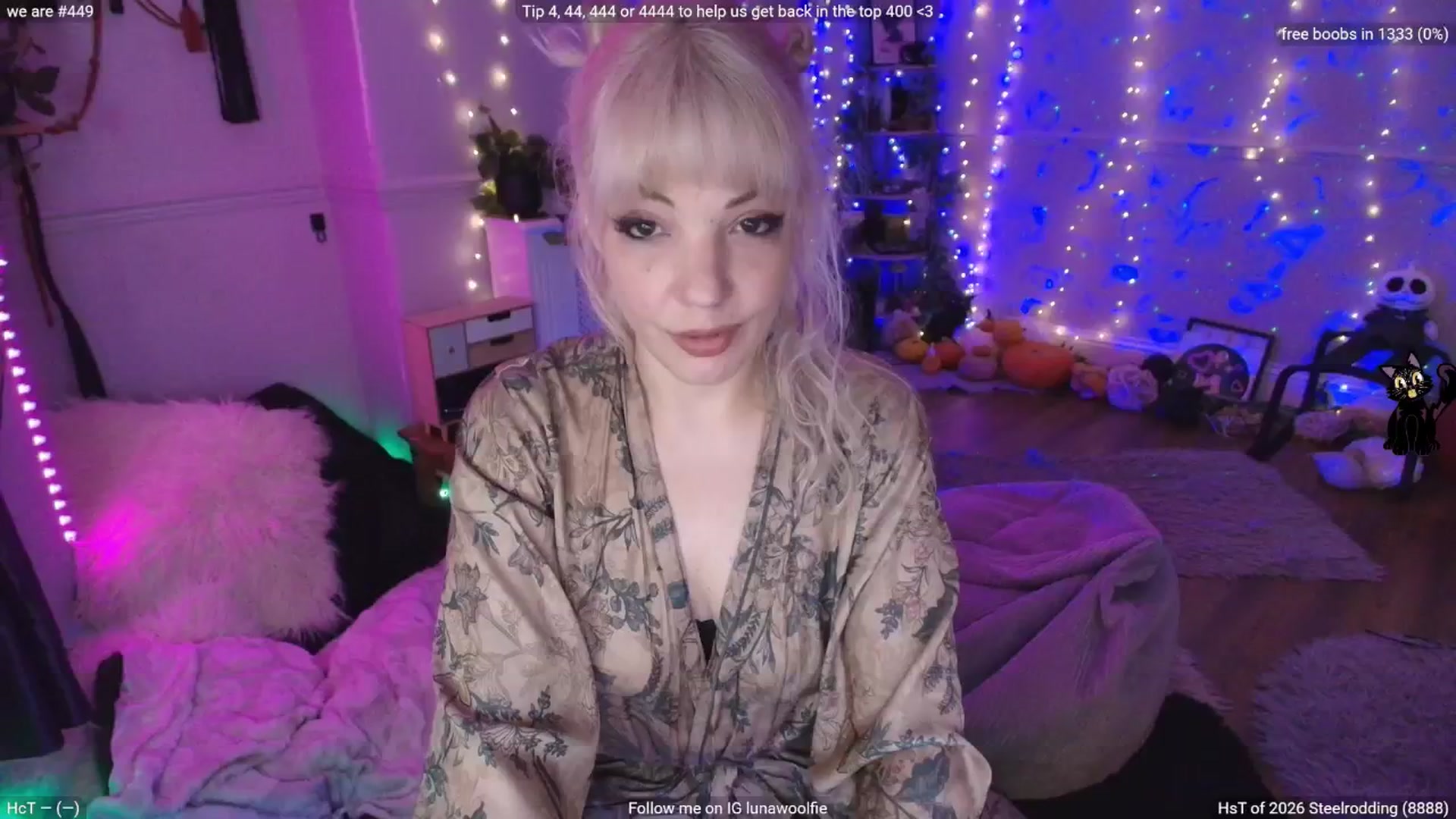 Gallery image thumbnail from LunaWolfie's myfreecams stream on, 02/13/2026, 21:09 image 1 of 20