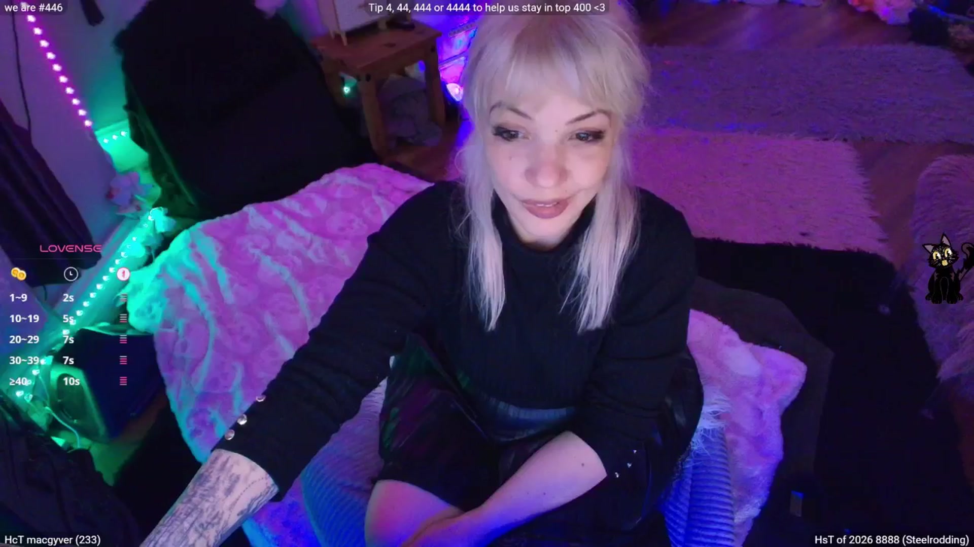 Gallery image thumbnail from LunaWolfie's myfreecams stream on, 03/16/2026, 23:09 image 9 of 20