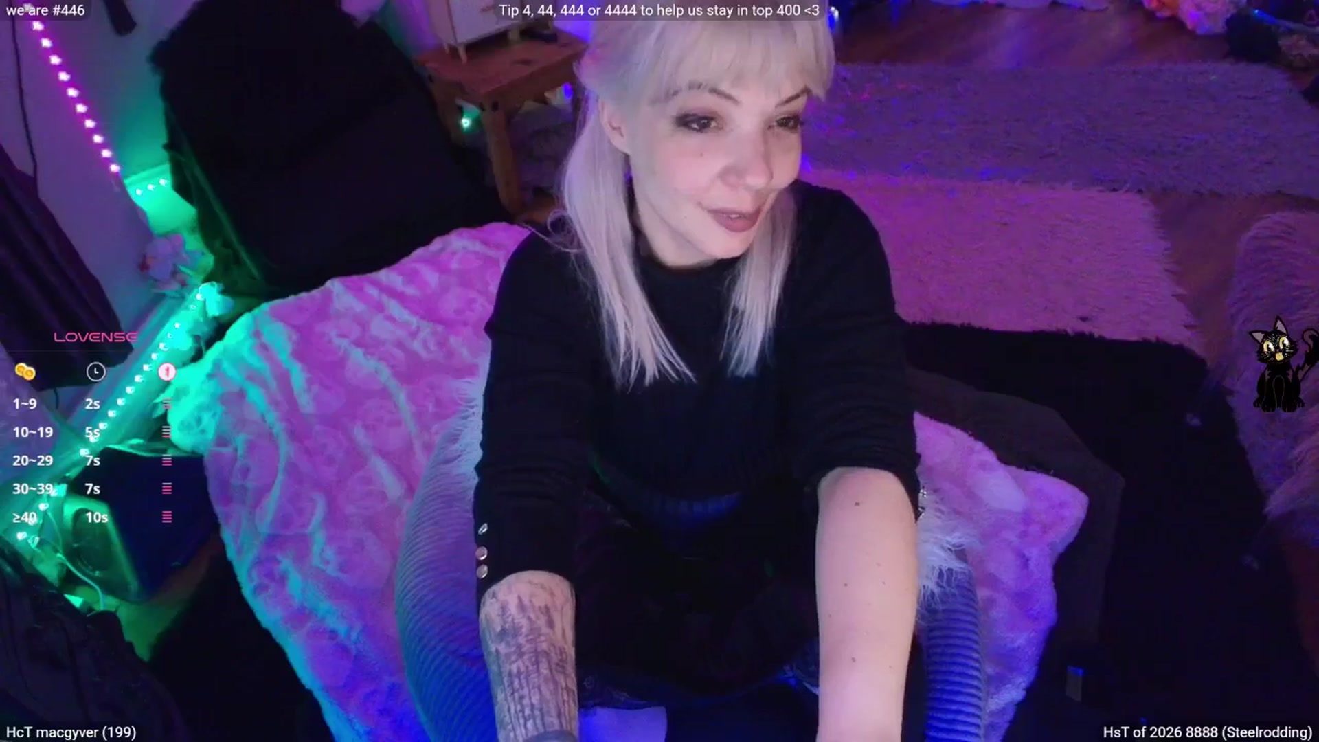 Gallery image thumbnail from LunaWolfie's myfreecams stream on, 03/16/2026, 23:09 image 6 of 20