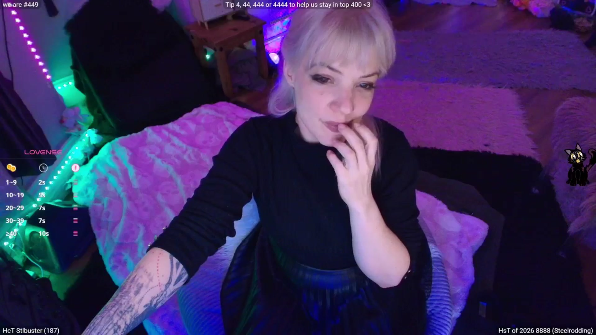 Gallery image thumbnail from LunaWolfie's myfreecams stream on, 03/16/2026, 23:09 image 3 of 20