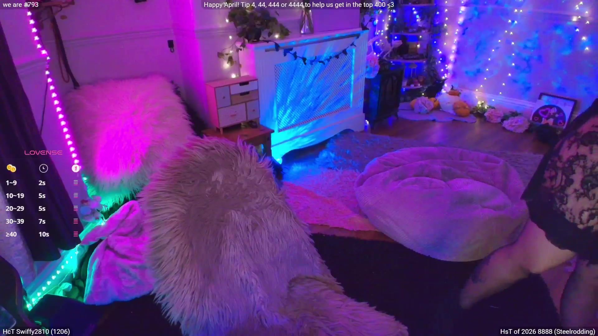 Gallery image thumbnail from LunaWolfie's myfreecams stream on, 04/15/2026, 24:53 image 19 of 20