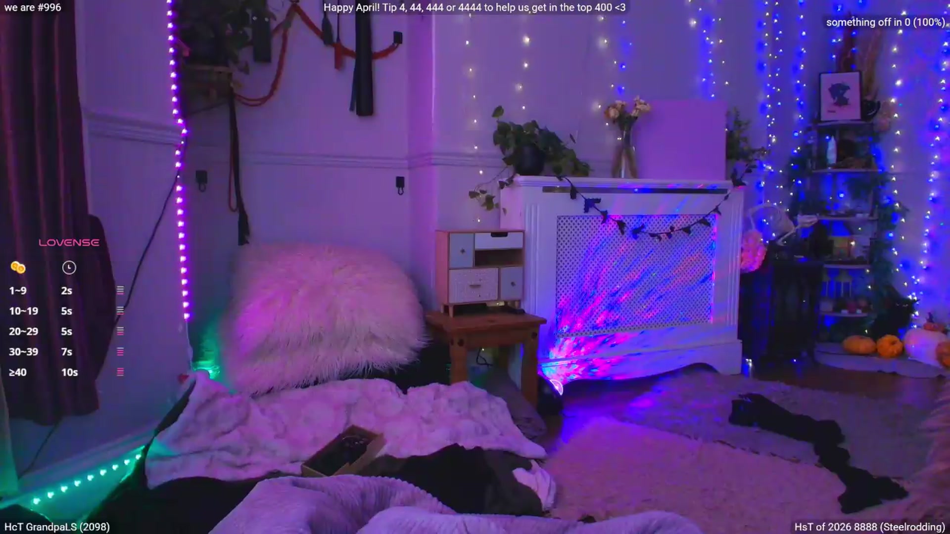 Gallery image thumbnail from LunaWolfie's myfreecams stream on, 04/25/2026, 18:06 image 6 of 20