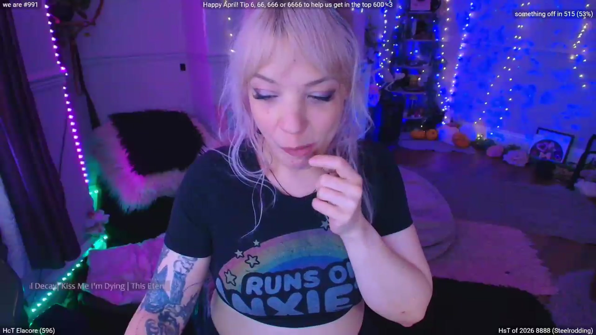 Gallery image thumbnail from LunaWolfie's myfreecams stream on, 04/28/2026, 20:00 image 9 of 20
